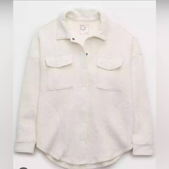 aerie offline quilted shacket - Picture 1 of 6